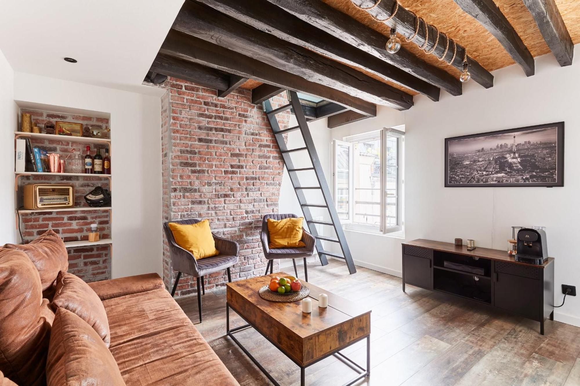 Central 1Br Room Space パリ エクステリア 写真